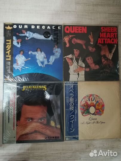 Пластинки виниловые 70-х pop, Rock и др