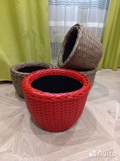 Корзина плетеная