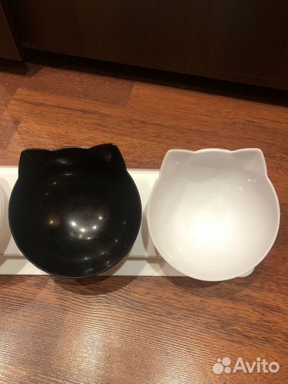 Миски для кошек на подставке