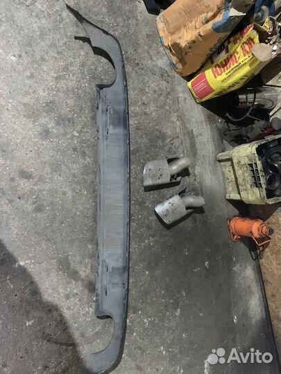 Диффузор и насадки на w212