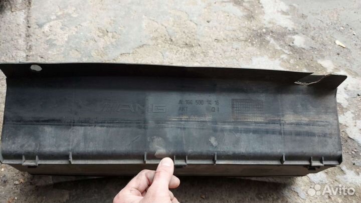 Диффузор Мерседес w164 ML 6.3 AMG