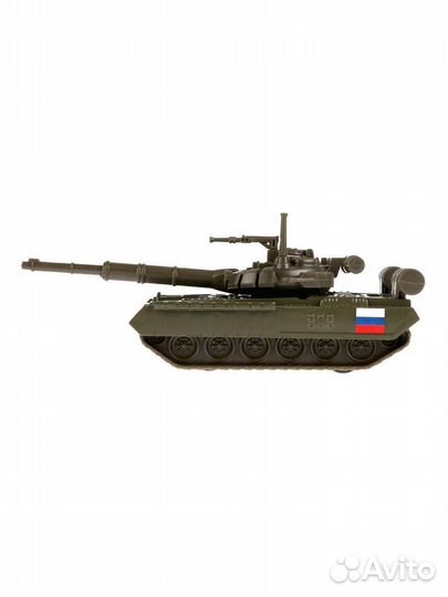 Модель Танк Т-90 12 см металл инерция Технопарк SB-16-19-T90-G-WB