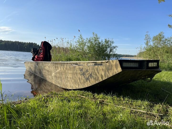 Болотоход Лодка Пнд комплект с прицепом