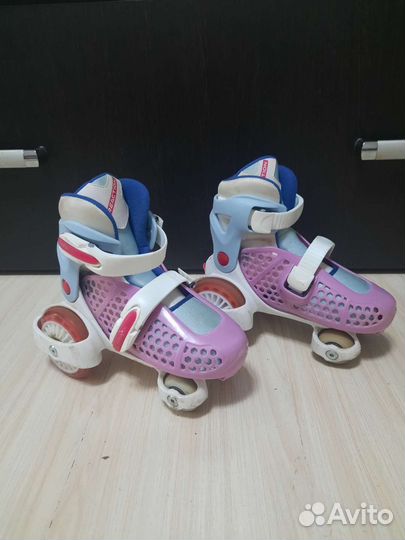Роликовые коньки детские раздвижные