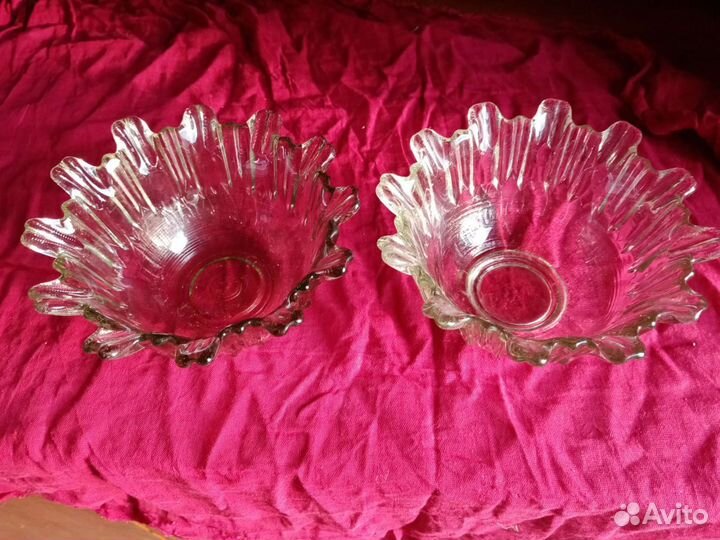 Конфетница Уршельский стекольный завод