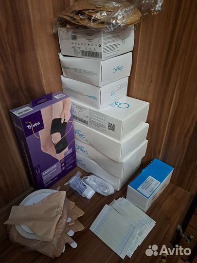 Калоприёмник, пластины,защ.кольца для колостомы