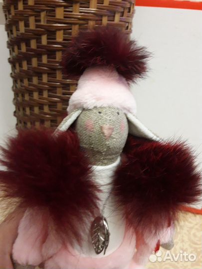 Зайка Тильда 31 см интерьерная игрушка кукла