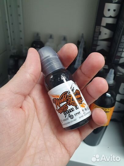 Черная краска для тату