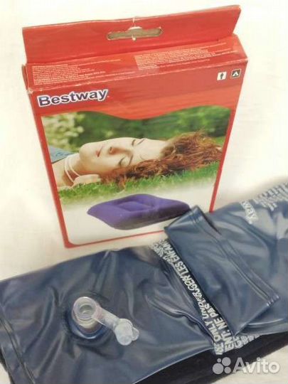 Подушка надувная, 42 х 26, Bestway