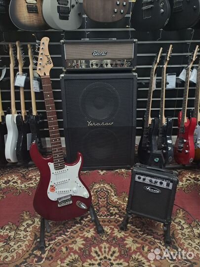 Электрогитара cort с комбиком