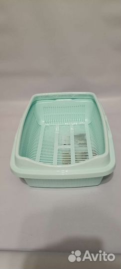 Лоток туалет для кошек и собак с сеткой
