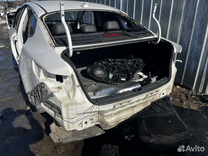 Кузов киа оптима jf 4 по частям белый перламутр