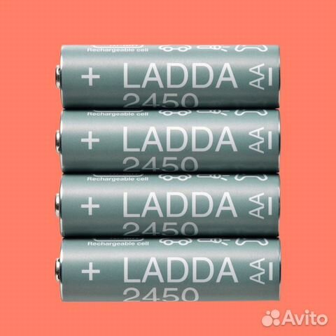 Ладда 2450mAh батарейка икеа IKEA