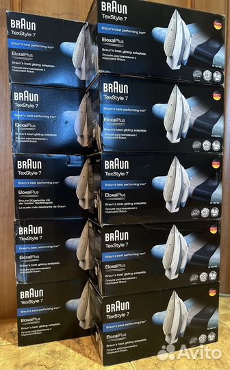 Новый Утюг Braun texstyle 7 сборка венгрия новый