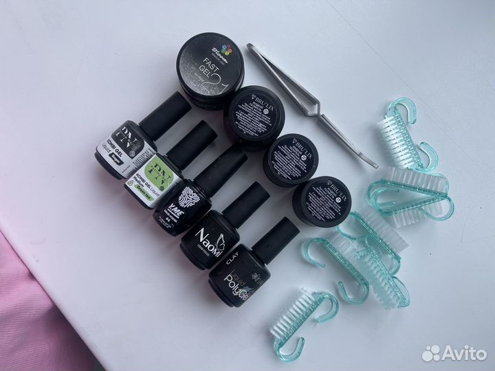 Жидкие полигели для укрепления ногтей