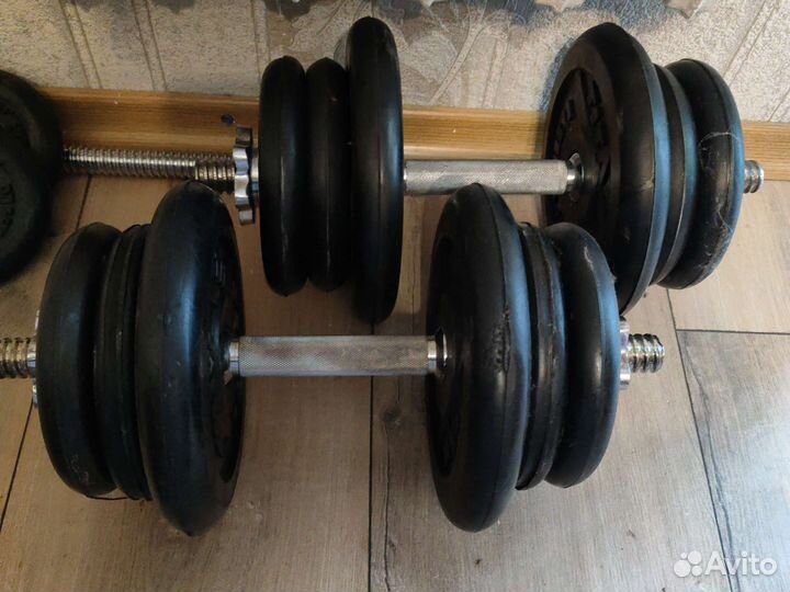 Гантели 20кг каждая