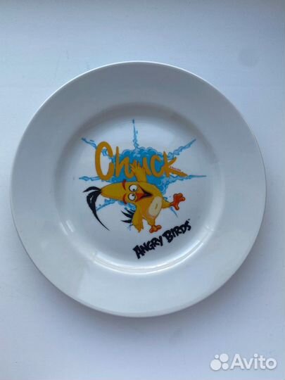 Посуда детская Angry Birds. Как новая