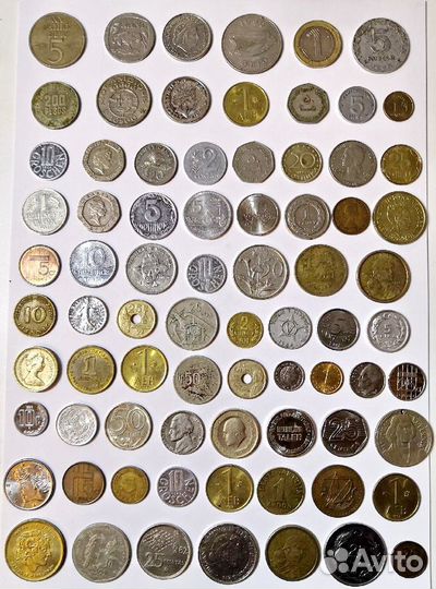 Монеты зарубежных стран