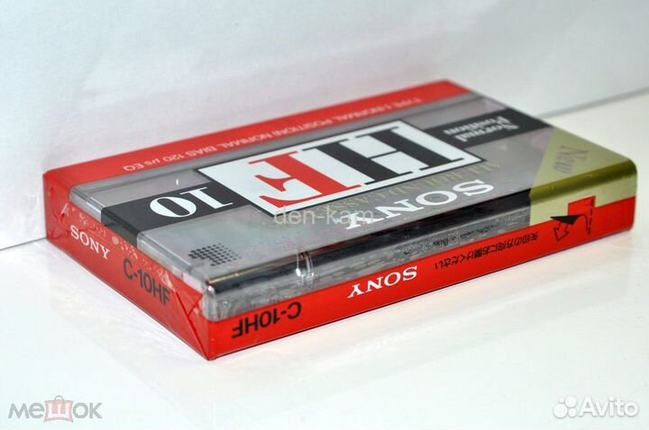 Аудиокассета sony HF 10 japan market (3031)