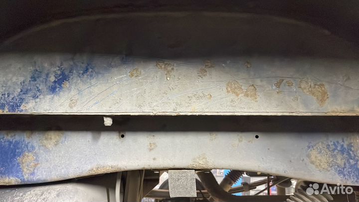 Пескоструйная обработка днища автомобиля