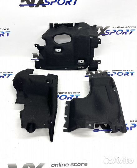 Обивка моторного отсека priora