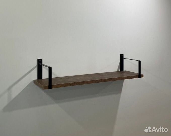 Полка настенная в стиле лофт