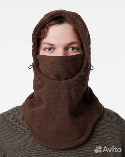 Шапка-маска anteater mask brown/коричневый