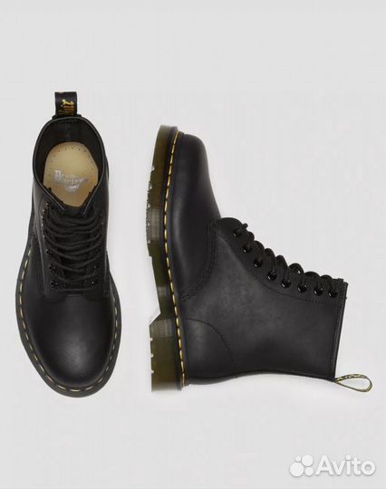 Ботинки Dr martens 1460 greasy black оригинал