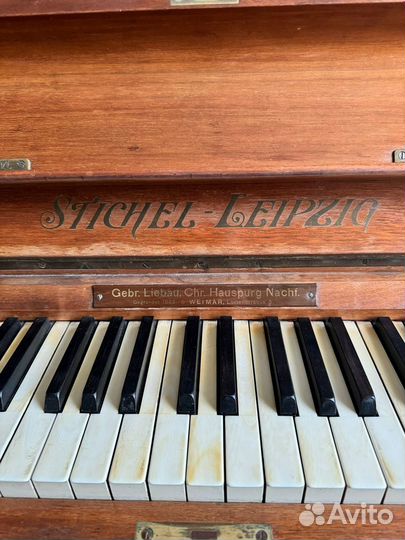 Старинное немецкое Пианино