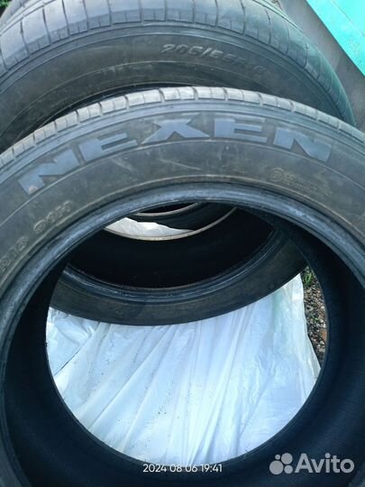 Шины 205 55 16 летние бу