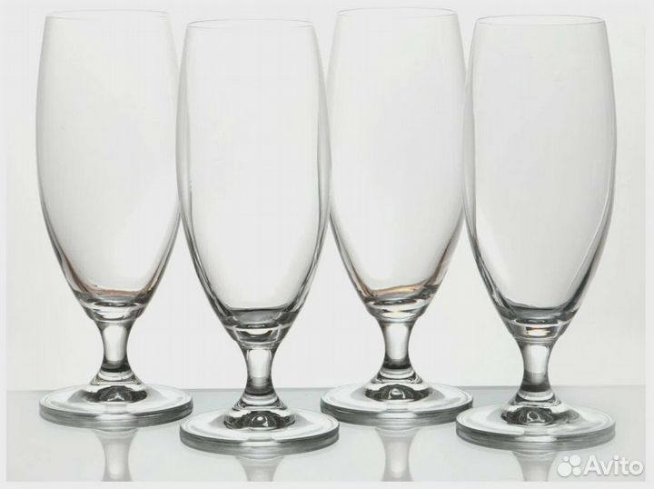 Новый Набор бокалов Bohemia Crystal
