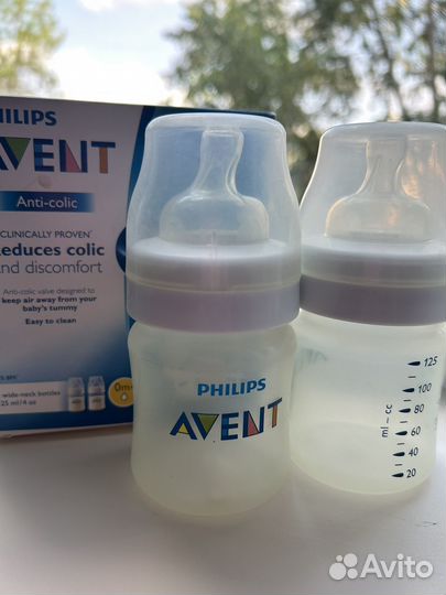 Бутылочки для кормления avent