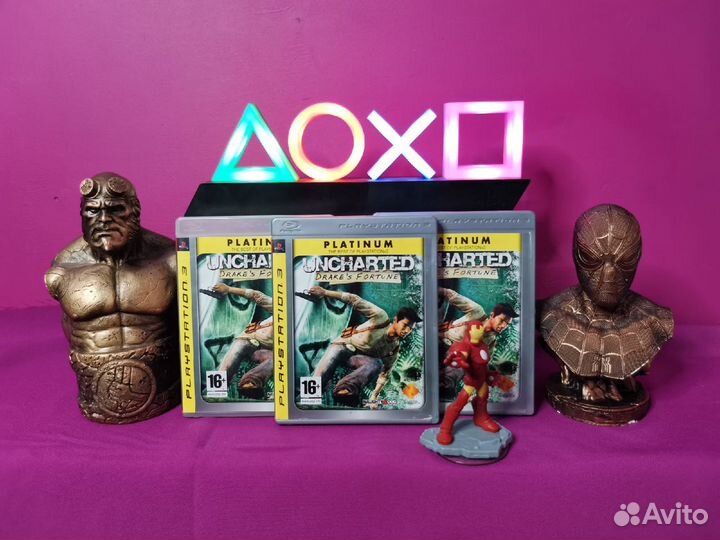 Диск PS3 Uncharted: Drake's Fortune