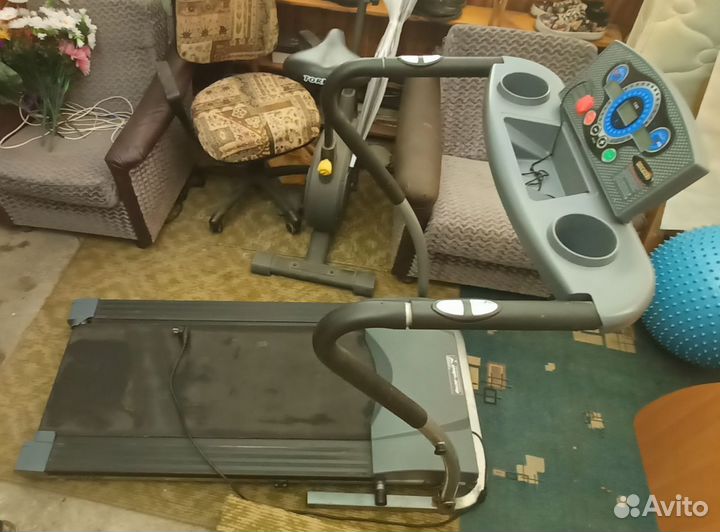 Беговая дорожка электрическая складная torneo