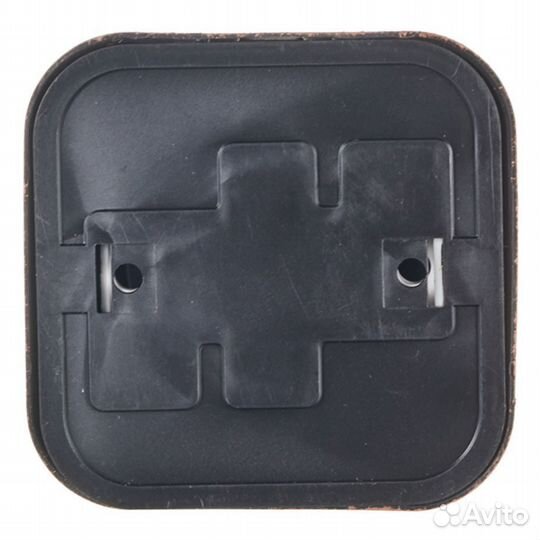 Розетка RA16-133-C открытая установка медь с зазем