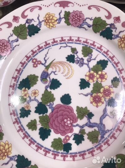 Посуда винтажная Кахла Райские птицы