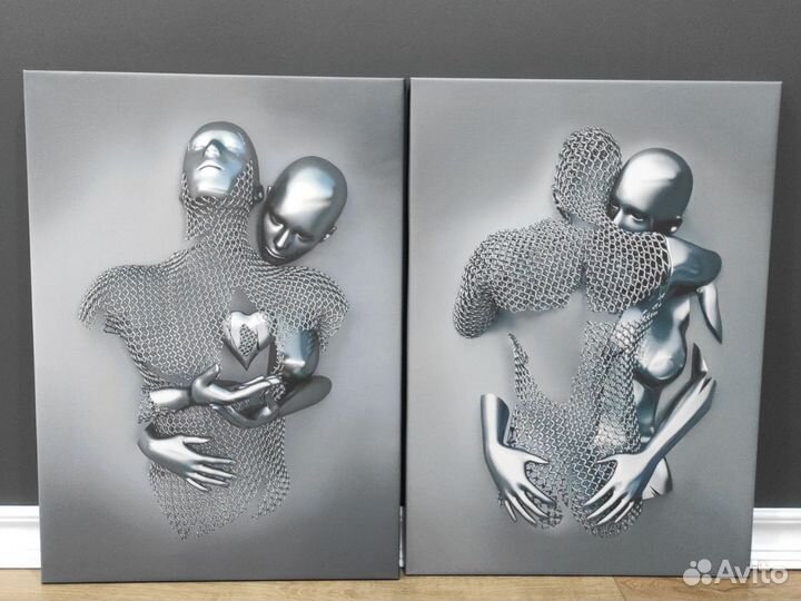 Современные картины на холсте 3D Love art Барнаул