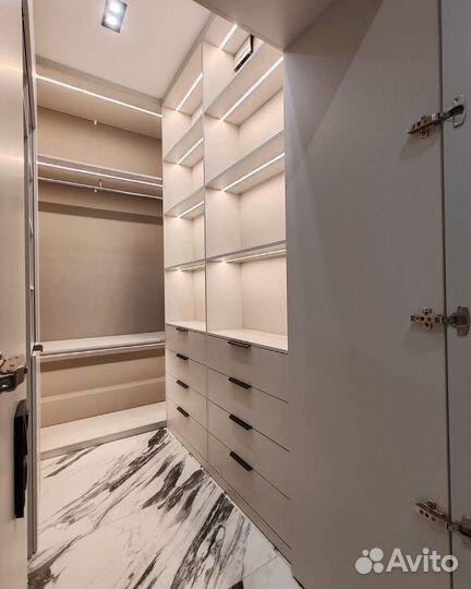 Гардеробная комната на заказ