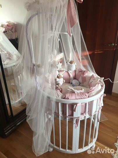 Бортики в кроватку новые