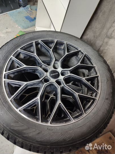 Диски с шинами R19 5x114.3 d64.1 Haval F7X