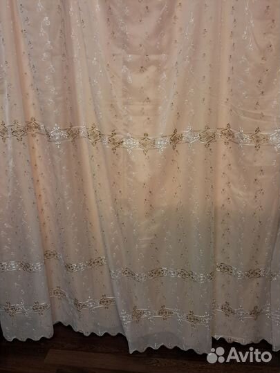 Шторы тюль (2,85х270h) 2шт