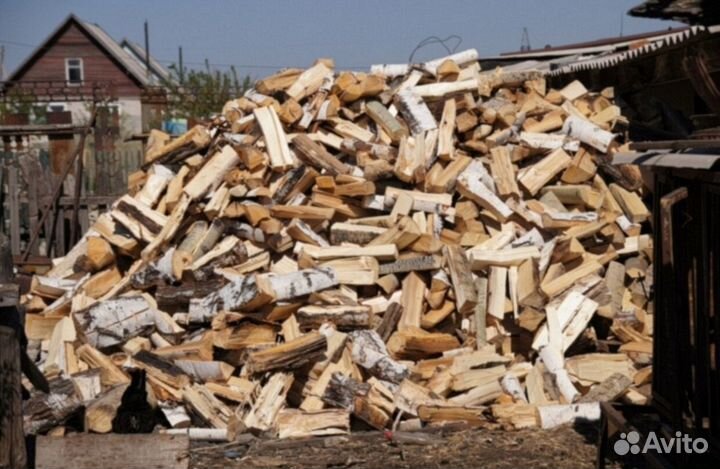 Дрова колотые
