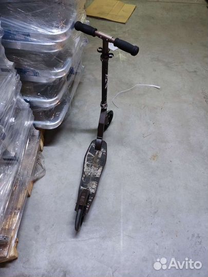 Взрослый самокат+сумка