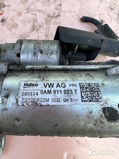 Стартер volkswagen Passat cc 1.8L