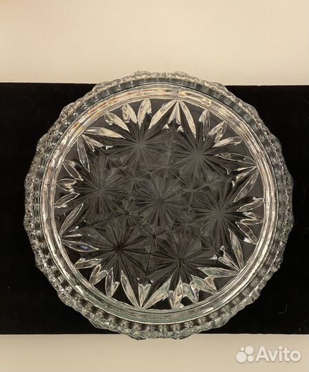 Ваза хрустальная