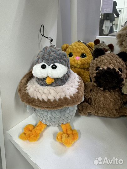 Вязанные игрушки ручной работы