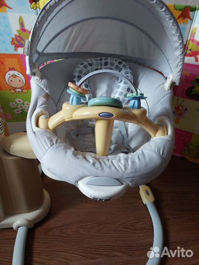 Детские электронные качели graco