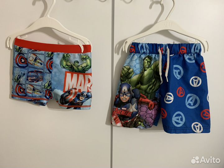 Шорты marvel для бассейна для пляжа 104 116