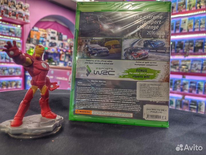 Диск Xbox One Wrc 6 (Новый)