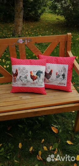 Декоративные подушки новые ручная работа